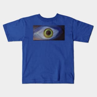 Juvenile Blue Whale Eye Kids T-Shirt